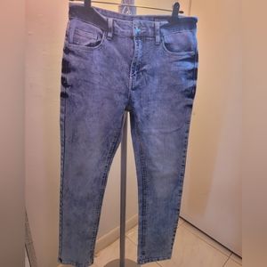 Southpole Men's Stretch Signature Denim, Light Sand Blue